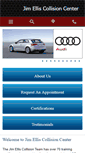 Mobile Screenshot of jimelliscollision.com