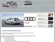 Tablet Screenshot of jimelliscollision.com